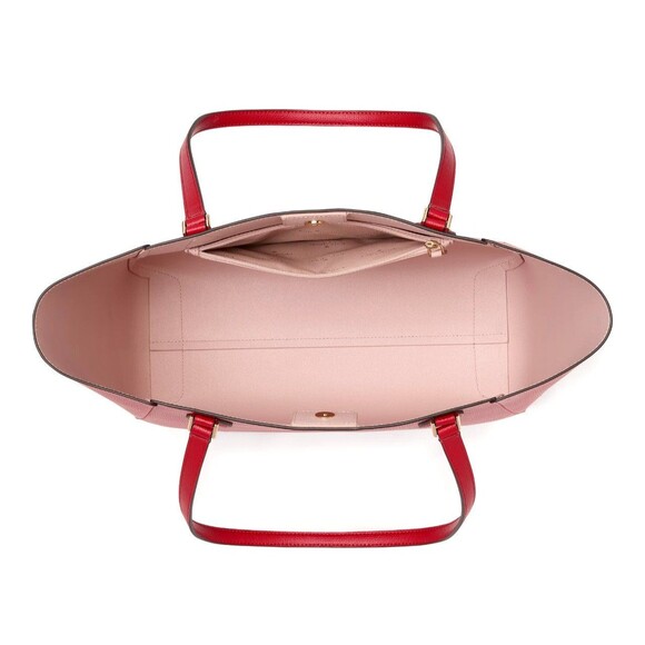 New Kate Spade Poppy Large Leather Tote Perfect Cherry - Picture 5 of 5